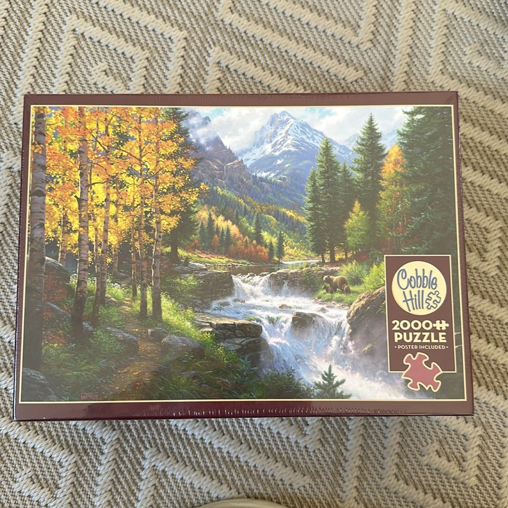 Cobble Hill Rocky Mountain High 2000 piece Puzzle *NWT